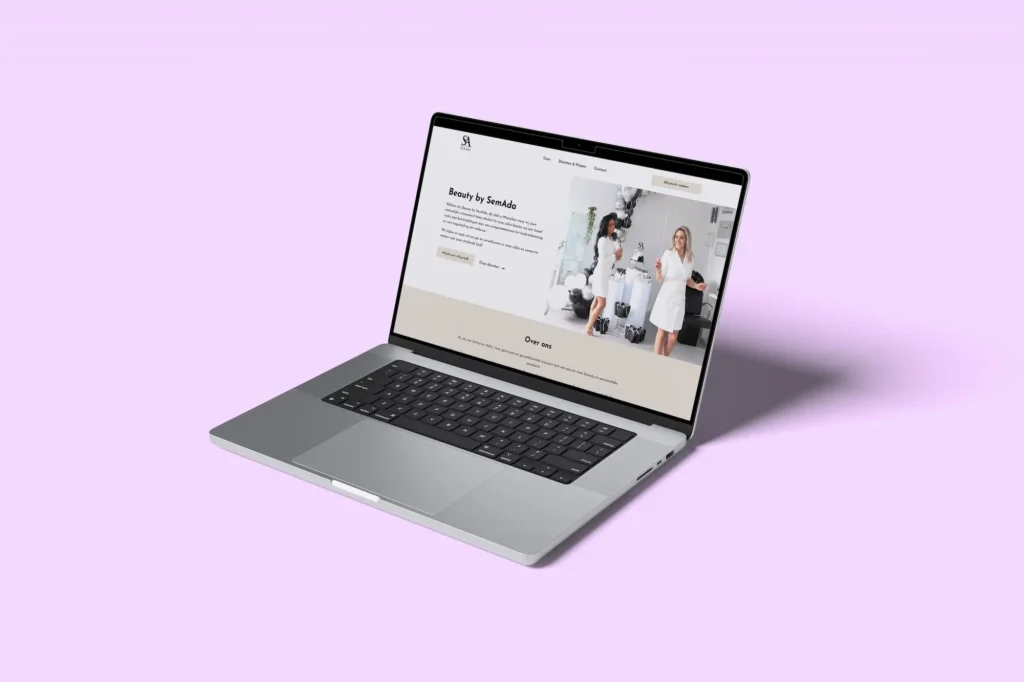 Webdesign Beauty by SemAda in Maassluis.