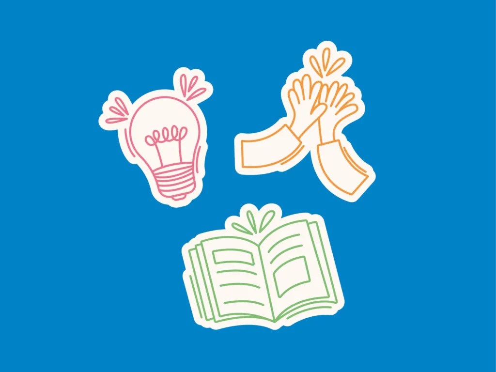 Illustraties voor Maassluis Cultuurmenu. Grafisch ontwerp Cultuurbranche in Maassluis.