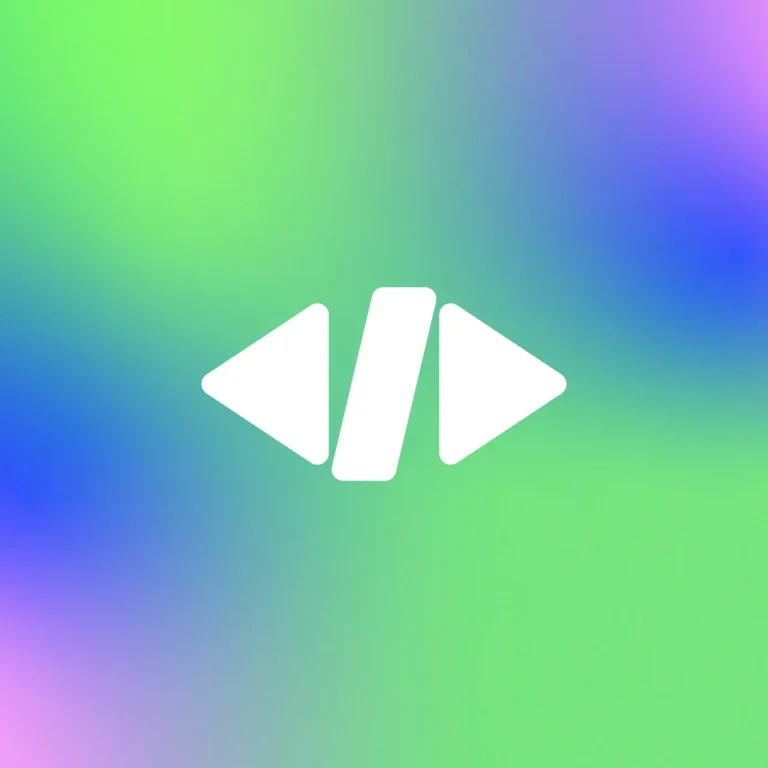 CodePix visuele identiteit - Gradient en beeldmerk